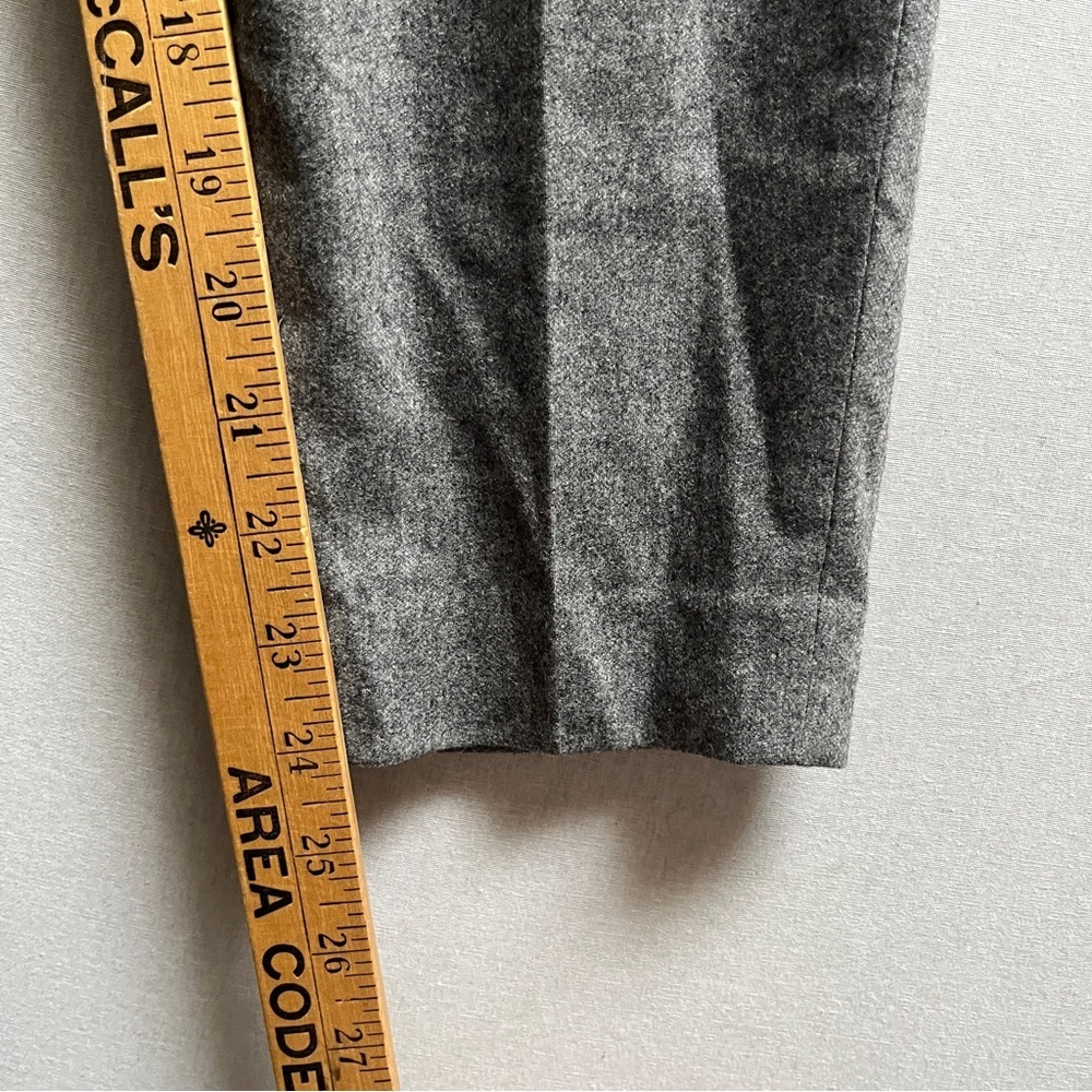 Aritzia Babaton Cohen Wool Cashmere Blend Trousers Grey Size 2 - Picture 11 of 11